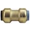 Apollo 1/2 in. Brass Push-to-Connect Polybutylene Conversion Coupling FSBPBC12 - alternate 5